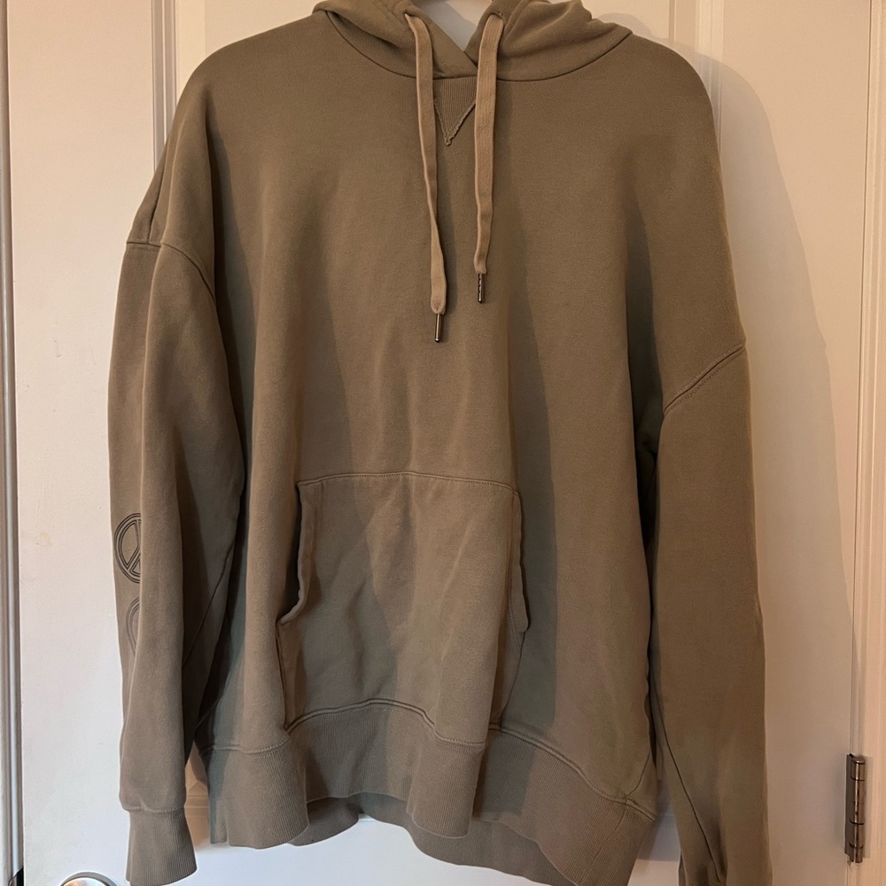 Spiritual Gangster Olive Green Pullover Hoodie